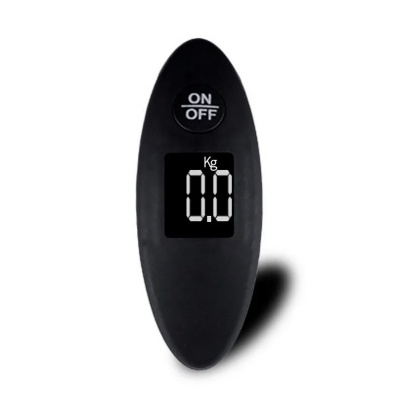 Urijk 1 шт. 100 г/40 кг 88Lb цифровой электронный Чемодан весы ЖК-дисплей Дисплей переносной штатив для взвешивания Чемодан весы Портативный баланс - Цвет: Черный