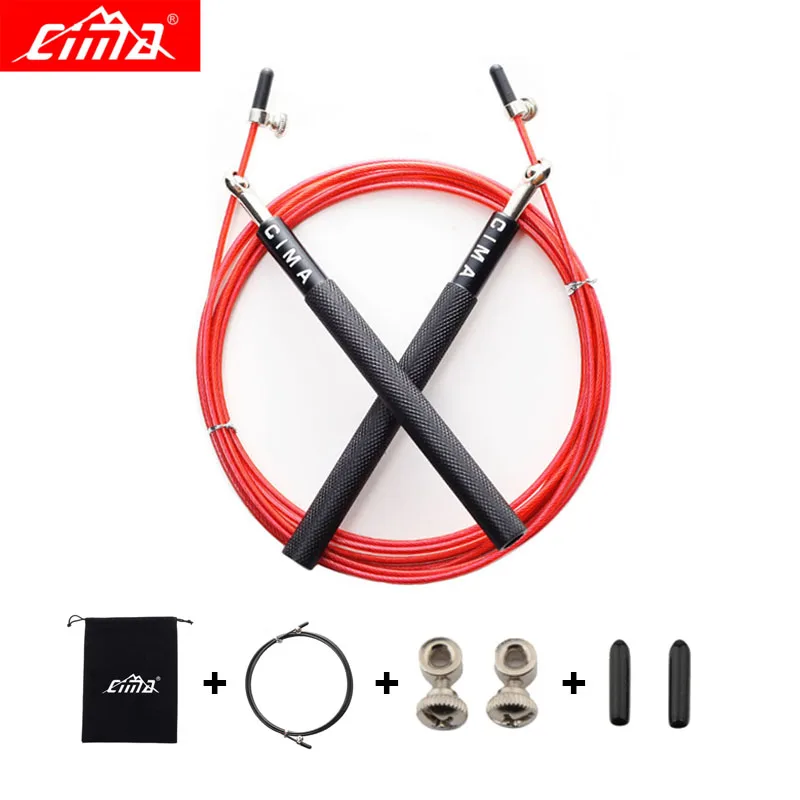 CIMA Jump Rope Professional Crossfit Speed Skipping Rope For Gym Fitness Skip New Sports Training jump ropes with Carrying bag CIMA Jump Rope Professional Crossfit Speed Skipping Rope For Gym Fitness Skip New Sports Training jump ropes with Carrying bag
