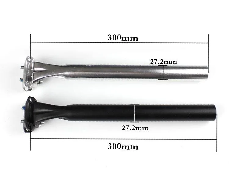 Выберите Подседельный штырь для горного велосипеда 27,2 мм алюминиевый 6061 Подседельный штырь для велосипеда