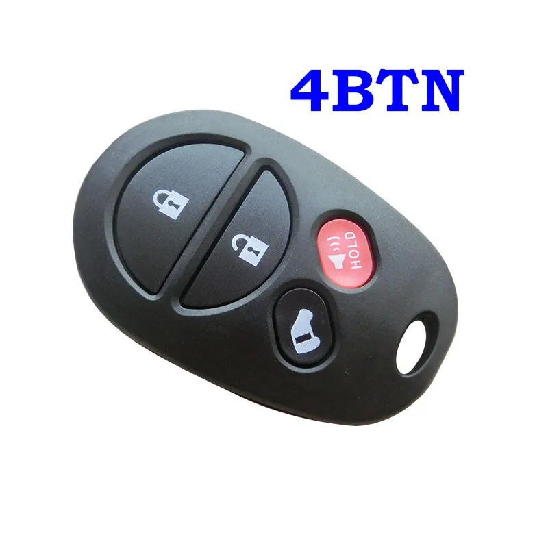 3 4 5 6 кнопок автомобильный брелок без ключа оболочка для Toyota Sienna Van Avalon GQ43VT20T
