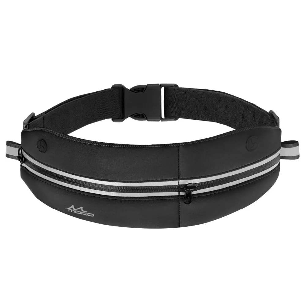 Sports Running Waist Pack Universal Outdoor Fanny Pack Waist Bag Running Belt with Large Small Pouch