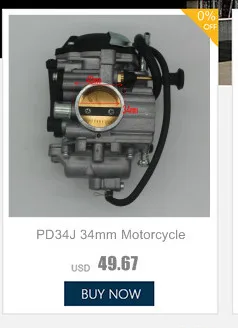 PD32J 32 мм мотоциклетный Карбюратор ПОДХОДИТ для YAMAHA TRX300 TRX350 ATV400 четырёхкамерный карбюратор для квадроциклов Мотоциклетные аксессуары