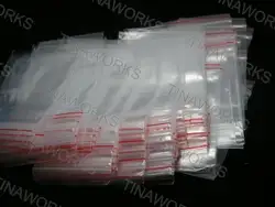 Бесплатная доставка 2000 шт. пп пакет ясно самоклеющиеся печать пластик / PE упаковочные пакеты 5 * 7 см