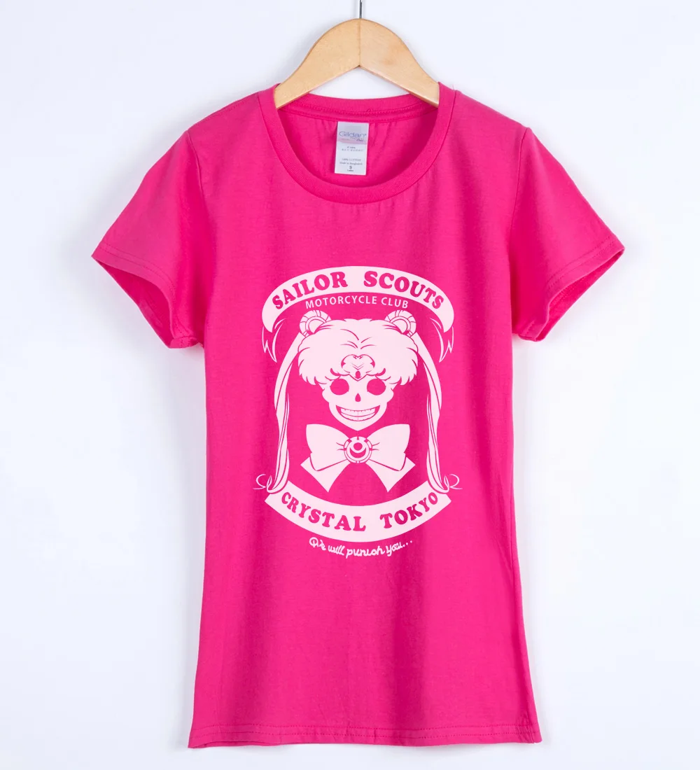 Kartun Sailor Moon 2017 Wanita T Shirts Jepang Kawaii Keren