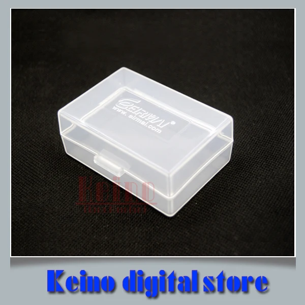 

5PCS L size Plastic Case Holder Storage Box for DSLR camera battery FW50 EL3E EN-EL15 LP-E6 BP-511A LI90 FM500H FM55H