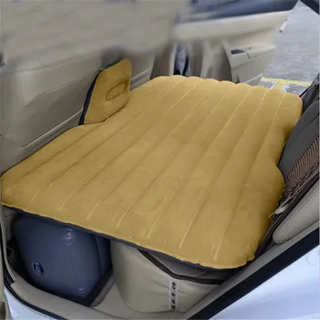 

Hot sale Car Back Seat Cover Car Air Mattress Travel Bed Inflatable Mattress Air Bed Good Quality Lit gonflable de voiture HWC