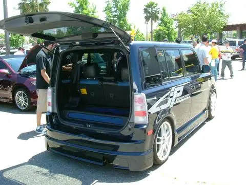 Для Toyota Scion BB XB NCP XP30 (2004 2005) FRP стекловолокно JP накладка фары/передний гриль (Facelifted)