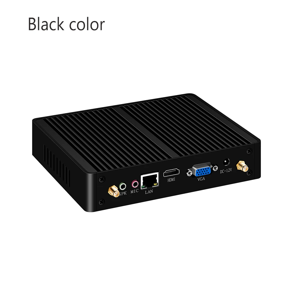 Discount Fanless Mini PC Windows 10 Core i7 i3 7100U i5 7200U 4K HD Mini Computer 5