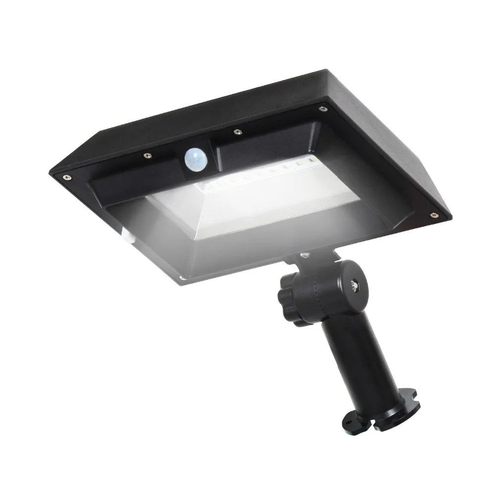T SUNRISE 30 LED Outdoor Wall Light 3000K/6000K LED Solar Gutter light PIR Solar Motion Sensor Lamp Waterproof IP44 Steet Light