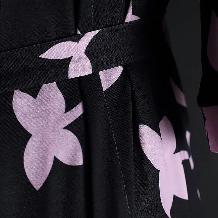 Миранда платье бренда Kerr летняя пляжная одежда для женщин с v-образным вырезом укороченный рукав печати Макси обёрточная бумага платье