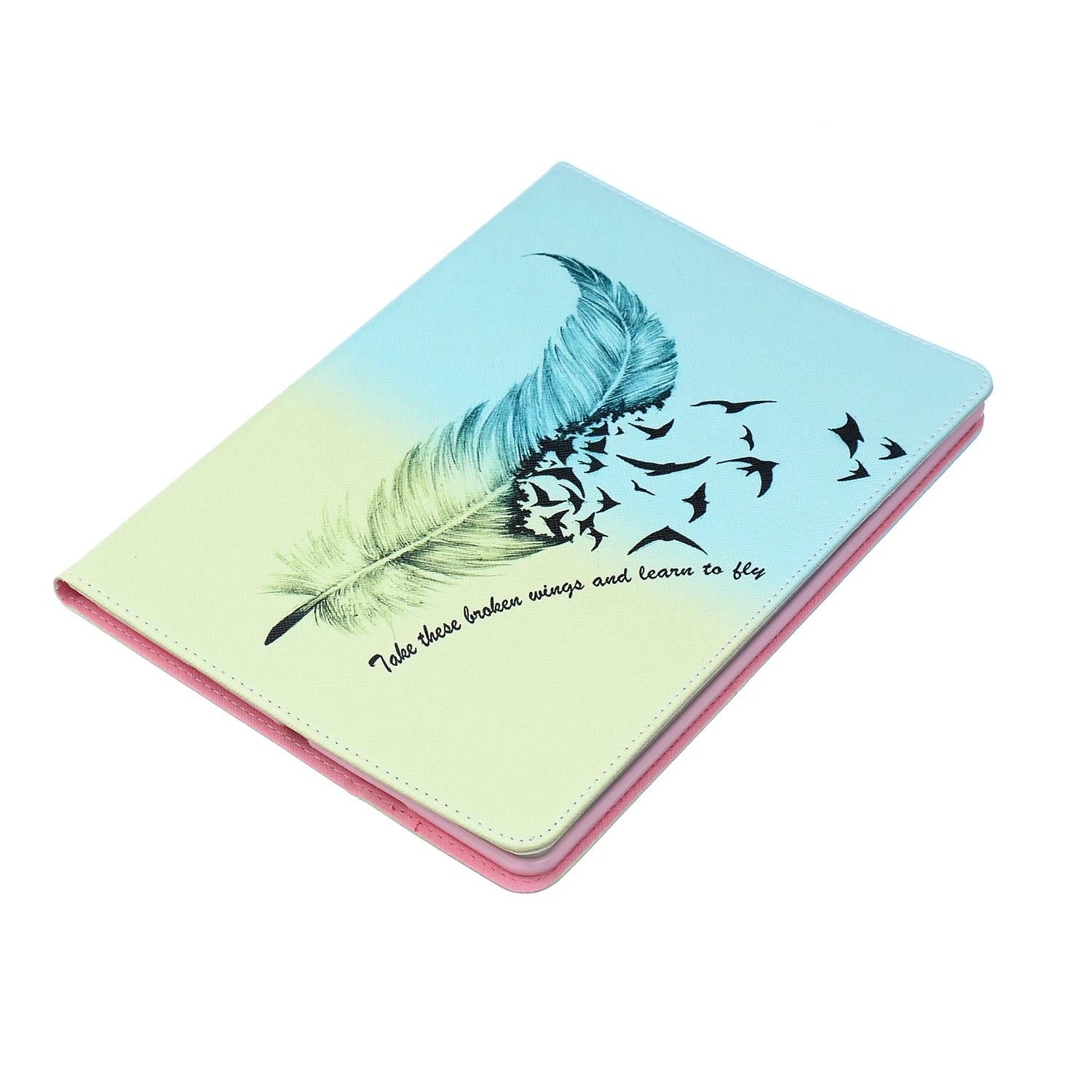 Чехол книжка из ПУ кожи с принтом Don't touch me для Apple iPad Air 2|ipad supplies|ipad book caseipad protection