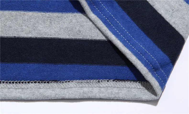 Cotton T-shirts Men Long Sleeve Mens TShirt Spring Autumn Brand Striped Male T shrits Dress Global Shopping Festival Drop-Ship d 06