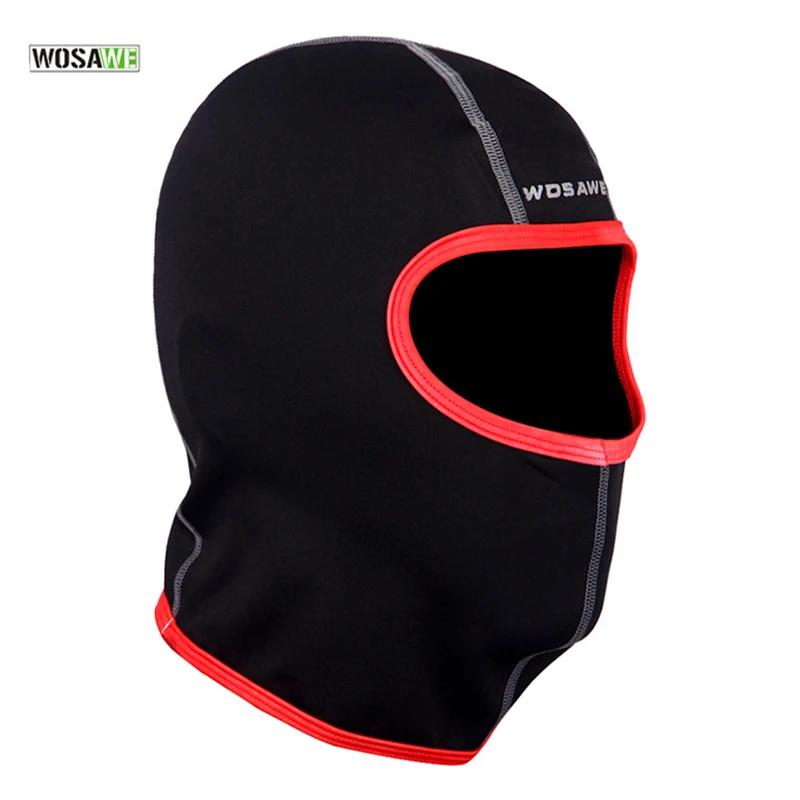 WOSAWE Winter Cycling Face Mask Warm Thermal Fleece Bike Head Cover