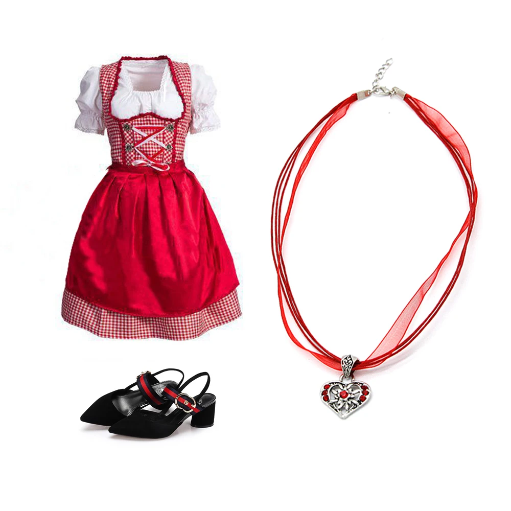 Legenstar Bavarian горный хрусталь ожерелье Эдельвейс Кристалл Октоберфест для Dirndl