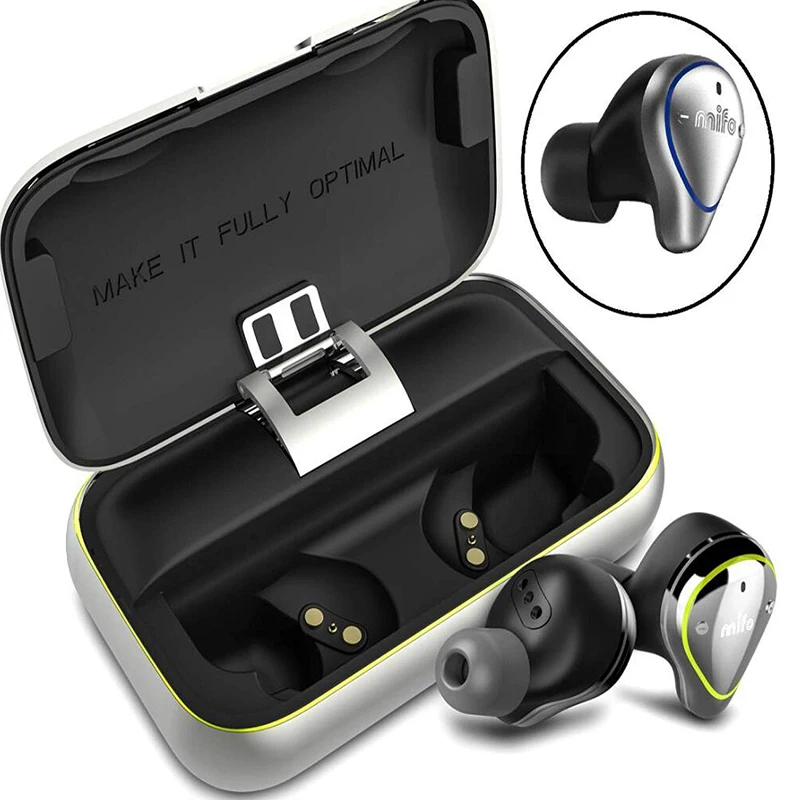 

TWS Bluetooth 5.0 Earbuds HiFi Sport in Ear Earphones Stereo Ultra Small Mini Invisible Wireless Earbuds Bluetooth Earphones wit