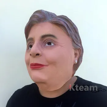 

New US President Candidate Hillary Clinton Mask American Presidential Election Masks Natural Latex Masquerade for Fans All Party