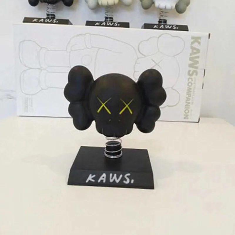 

KAWS Type BFF OriginalFake Can Shake My Head Brian Astro Boy Vehicle-mounted Street Art PVC Desk Ornaments Car Home Decor M713