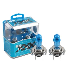 H4 100w 12V лампа фары автомобиля H1 H4 H7 H8 9005 Автомобильная галогеновая лампа лампы Противотуманные фары супер яркий белый лампы высокой мощности комплект из 2 предметов