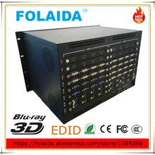 Folaida Max 8U 40 в 40 из HDMI матричный коммутатор 40x40 HDMI матричный коммутатор Поддержка Универсальный EDID металлический штекер-в матрице-05