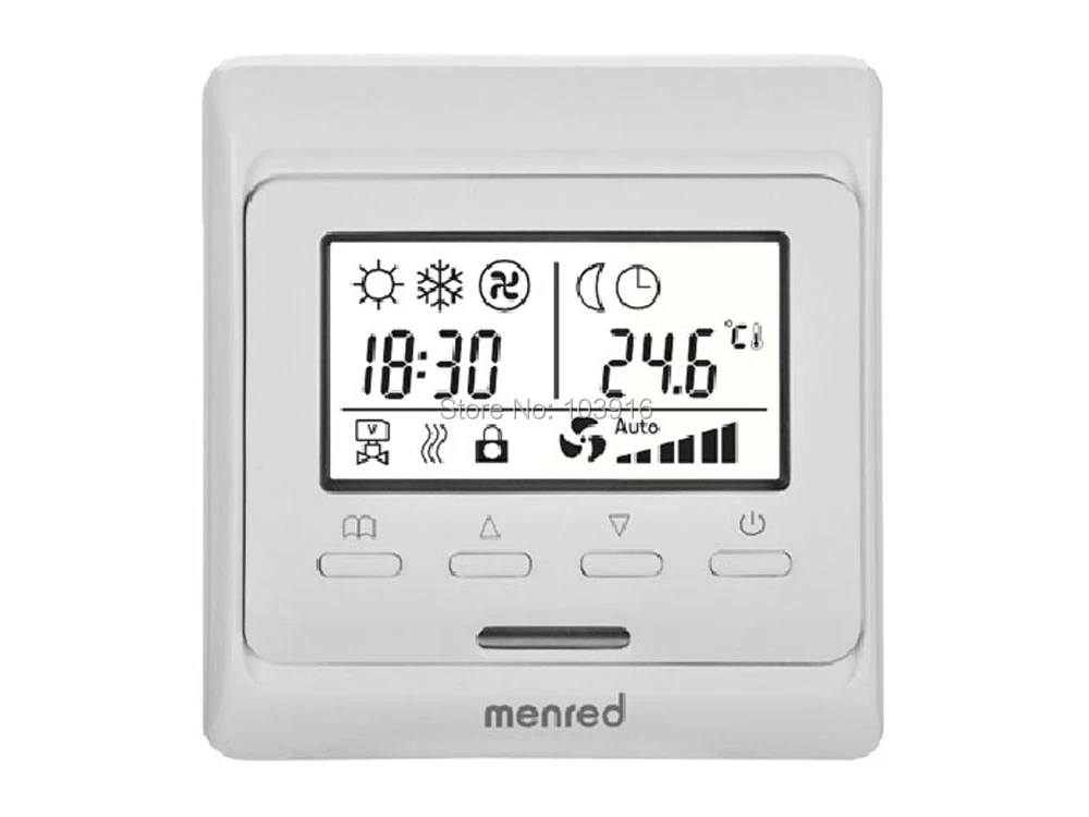 

230v programmable thermostat with LCD, room temperature controller, floor heating