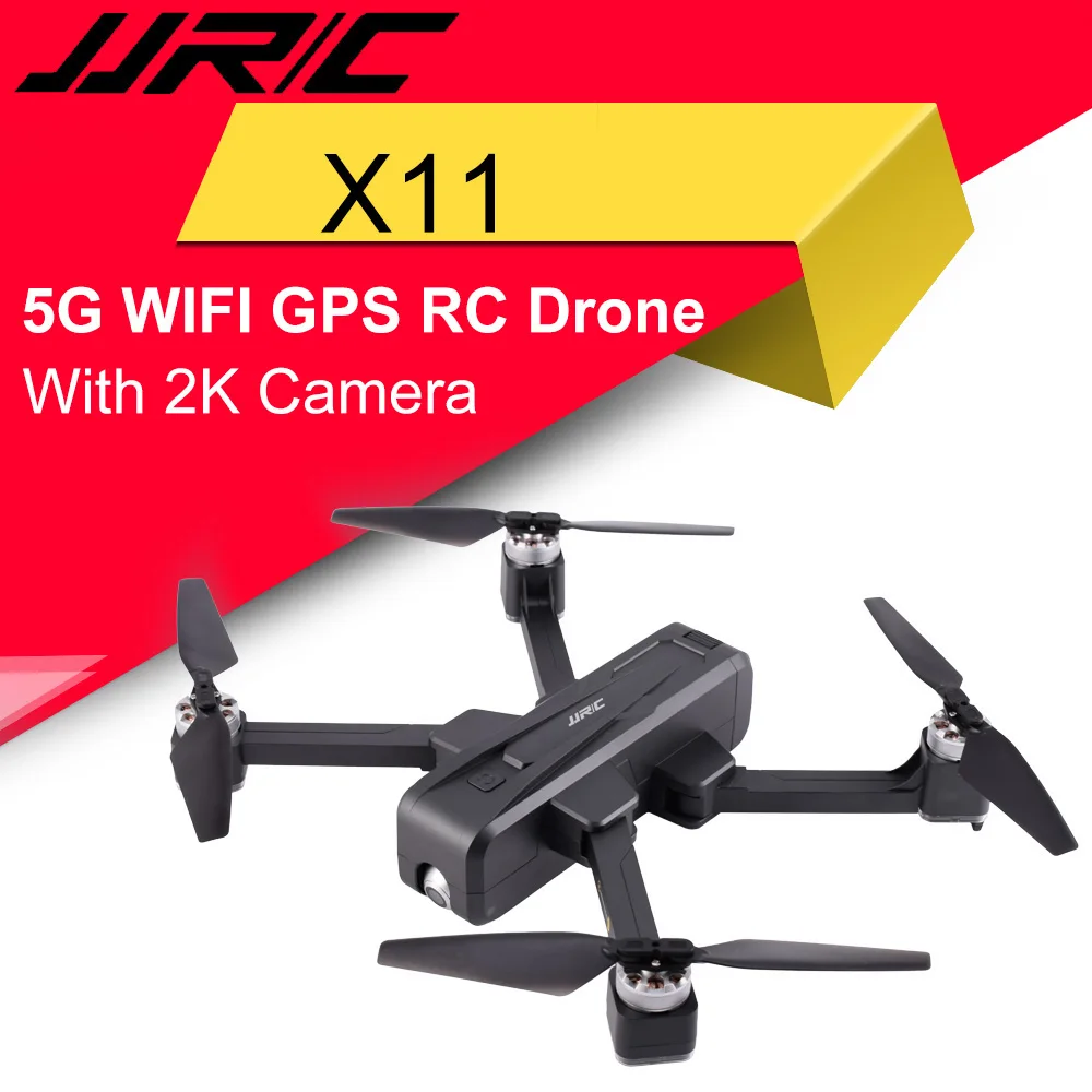 JJRC X11 5G wifi FPV с 2K камерой gps 20 минут время полета бесщеточный складной пульт