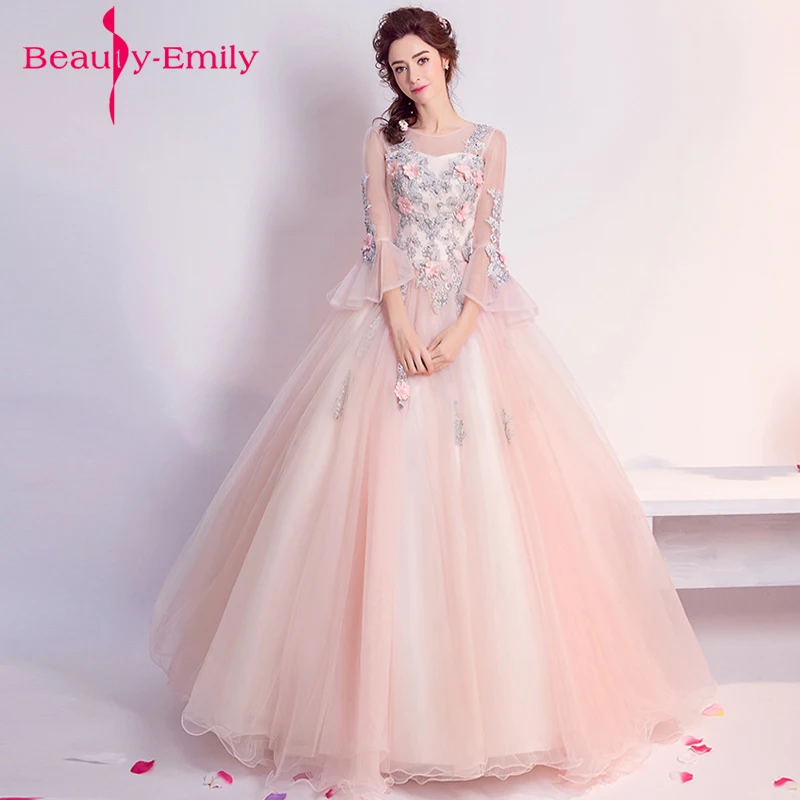 Fairy sweet floral beading Prom Gowns Evening Dresses long lacing chiffon Homecoming dress Party Elegant Vestido De Festa Fairy sweet floral beading Prom Gowns Evening Dresses long lacing chiffon Homecoming dress Party Elegant Vestido De Festa
