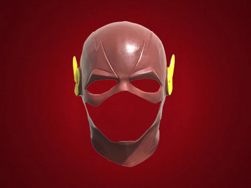 1 шт. кинематографическая тематика маска светящаяся маска вспышка зум гарнитура DC супергерой латексная маска