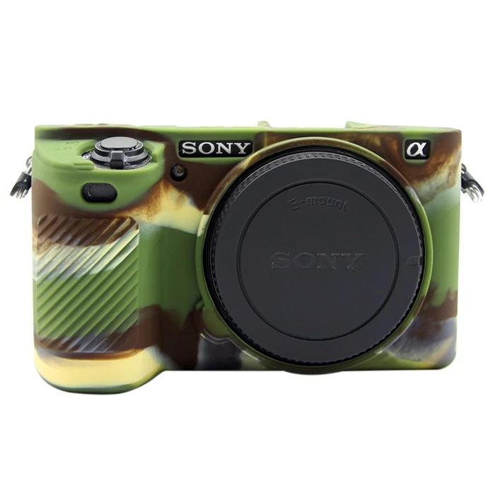 PULUZ защитный чехол для sony ILCE-6500 Мягкий силиконовый чехол для sony - Цвет: Camouflage