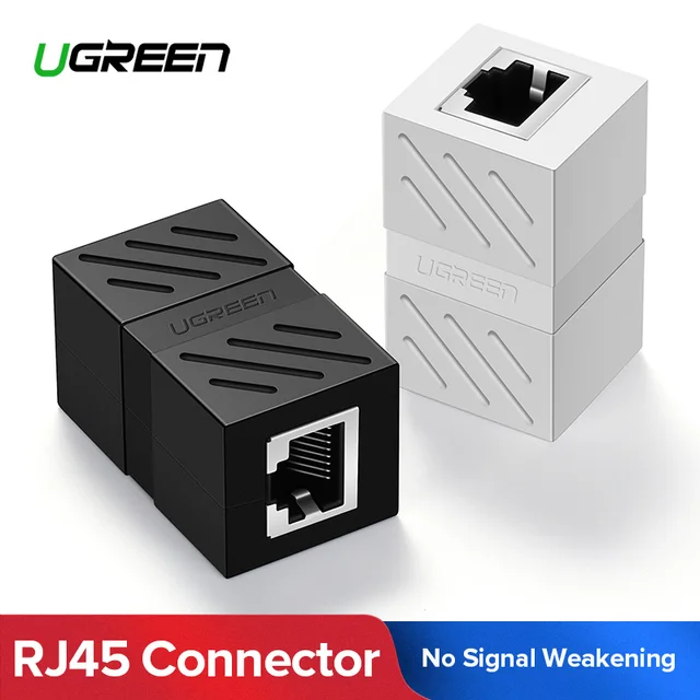 Special Offers Ugreen RJ45 Connector Cat7/6/5e Ethernet Adapter 8P8C Network Extender Extension Cable for Ethernet Cable Female to Female Special Offers Ugreen RJ45 Connector Cat7/6/5e Ethernet Adapter 8P8C Network Extender Extension Cable for Ethernet Cable Female to Female