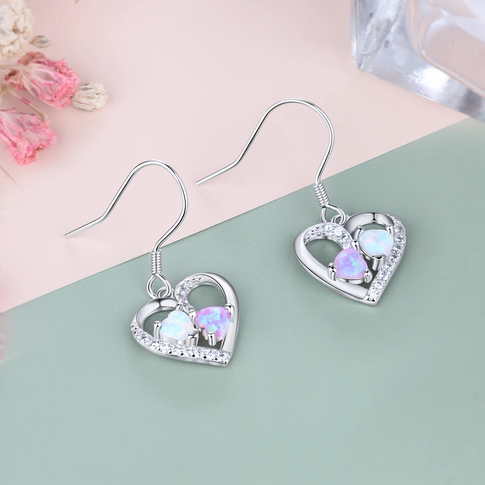 925 Sterling Silver Drop Earrings (3)
