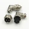 1Set GX16 90 Degree Right Angle XLR 16mm Elbow 2 3 4 5 6 7 8 9 Pin Female Plug Male Chassis Mount Socket Aviation Connector ► Photo 3/6