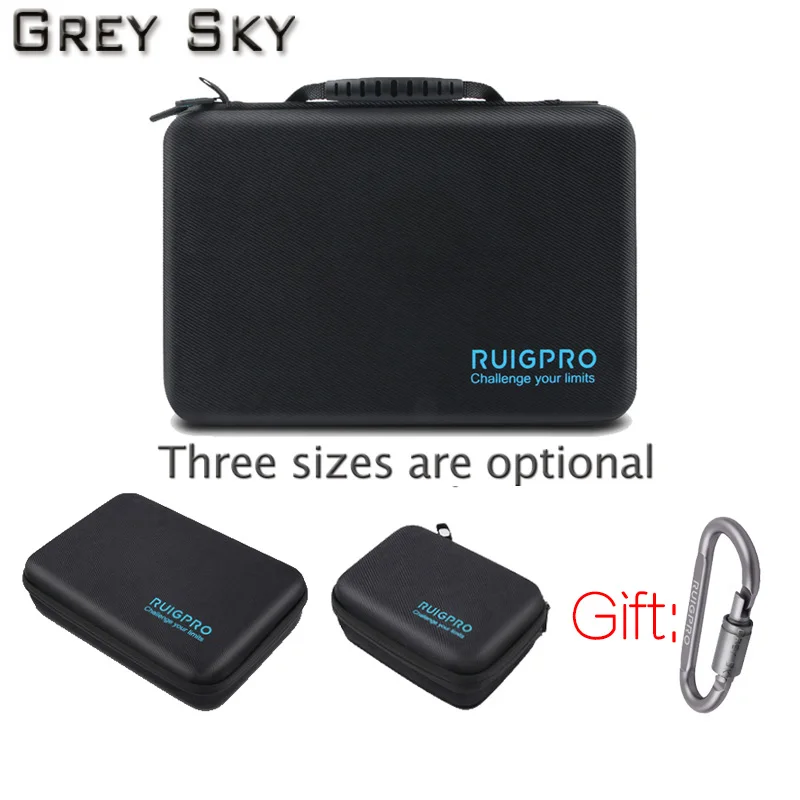 

Portable Carry Storage Bag Protective Case Box 3 Size Handbag For GoPro Hero 7 6 5 4 3 2 Xiaomi YI Sjcam Accessories Camera Bag