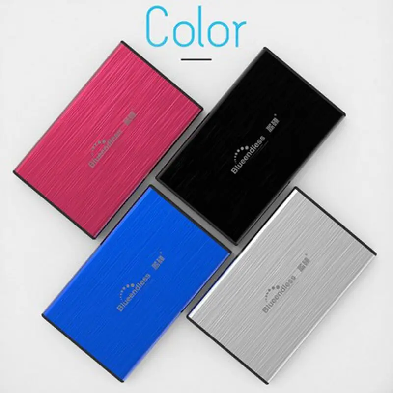 Blueendless 2 5 &quotпортативный внешний жесткий диск 1 ТБ 750GB HD Externo USB3.0 для настольного