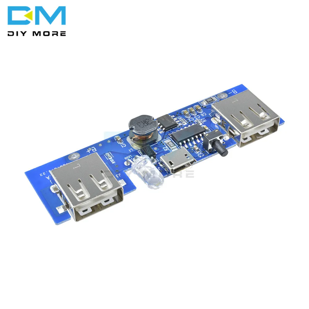 

Software version 5V 1A 2A Mobile Power Bank Charger Control Module Micro USB Polymer Lithium Battery Charging Board Step Up