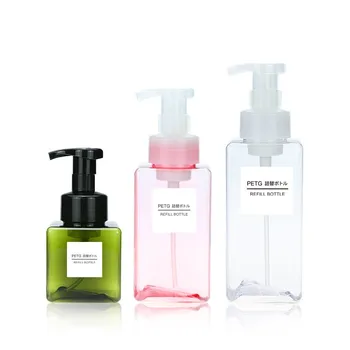 

450/650ml Mousse Foaming Soap Pump Bottle Toilet Hand Soap Dispenser Kitchen Bathroom Shampoo Shower Gel Liquid Dispenser Bottle
