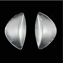 1 пара прозрачных силиконовых гелиевые Стельки Arch поддержка обуви вкладыши для обуви стелька Подушка-Клин колодки