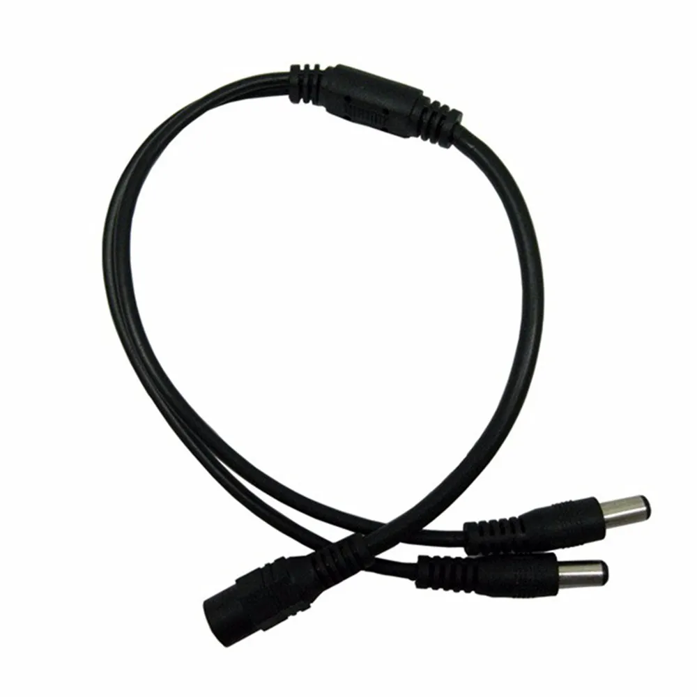 High Quaility 10pcs DC 1 Female to 2 Male Power Splitter Cable Jack For