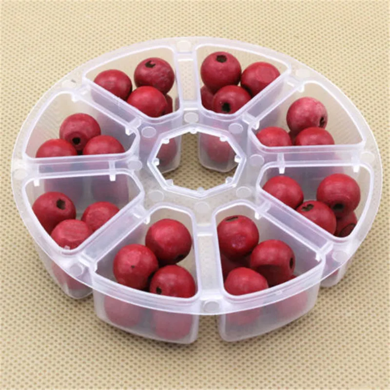 

Fashion Clear Plastic Storage Box Jewelry Bead Screw Organizer Container