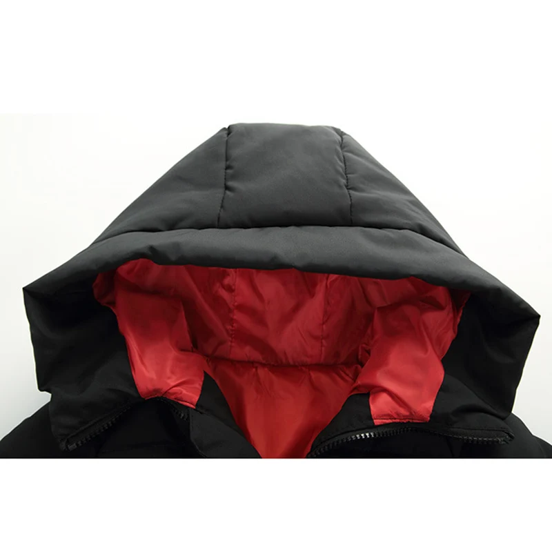 Online Jacket for Boys 2019 New Brand Hooded Winter Jackets Graffiti Camouflage Parkas For Teenagers Boys Thick Long Coat Kids Clothes