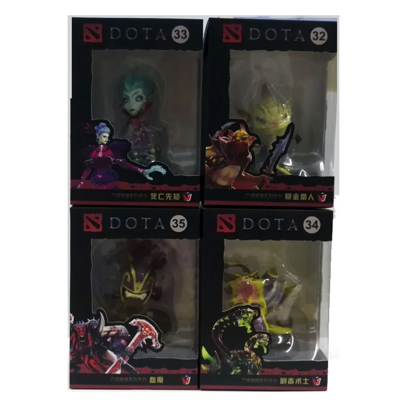  DOTA 2 Venomancer Bloodseeker Bounty Hunter Death Prothet Game Action & toy figures Model PVC Colle