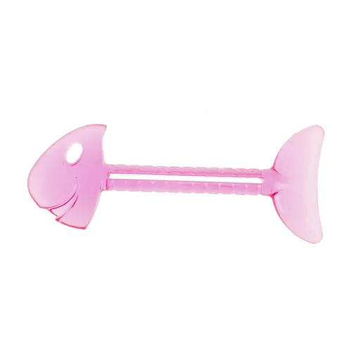 Cartoon Fishbone Toothpaste Squeezers Plastic Fish Shape Home Tube Rolling Holder Squeezer Fish Toothpaste Dispenser