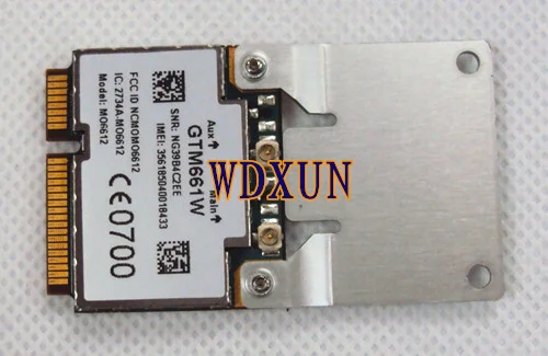 3g опция модуля GTM661 14,4 M WCDMA HSUPA PCI-E половина размера 3G сетевая карта 661 gtm661 wwan