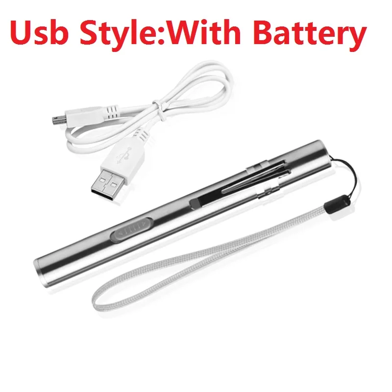 YTE USB Перезаряжаемый или аккумулятор для светодиодного фонарика