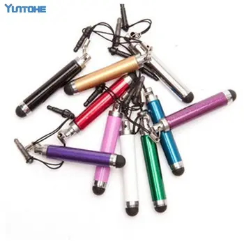 

Wholesale 100pcs/lot Retractable Metal Stylus Pen Touch Pens For Capacitive Screen IPAD PHONE Tablet PC