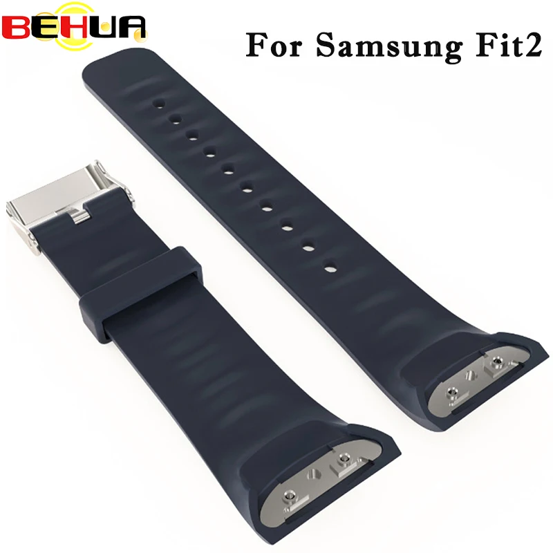 Роскошные силиконовые ремешки для часов сменный ремешок Samsung Gear Fit 2 SM R360