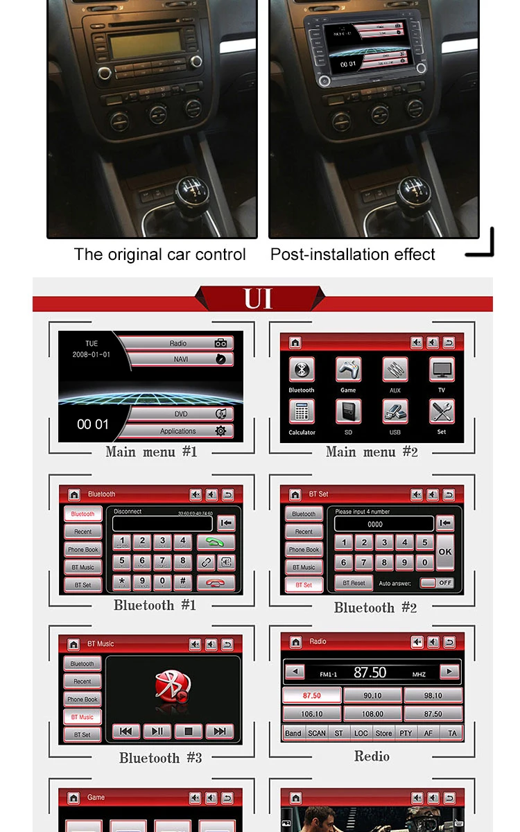 Cheap LJDA Car DVD Player for VW Golf 6 Golf 5 Passat b7 cc b6 SEAT leon Tiguan Skoda Octavia T5 Multimedia GPS 2 Din Car Radio Canbus 6 Cheap LJDA Car DVD Player for VW Golf 6 Golf 5 Passat b7 cc b6 SEAT leon Tiguan Skoda Octavia T5 Multimedia GPS 2 Din Car Radio Canbus 6