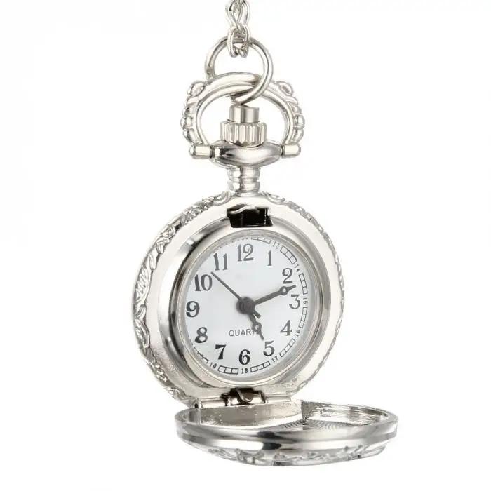 Модные мужские и женские винтажные кварцевые карманные часы унисекс свитер часы на ремешке с цепочкой ожерелье сова кулон часы подарки LL@ 17