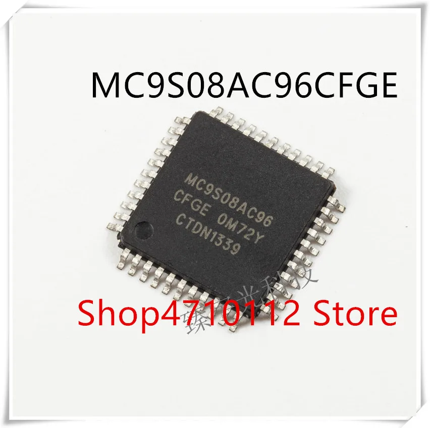 NEW 2PCS LOT MC9S08AC96 MC9S08AC96CFGE TQFP 44 IC