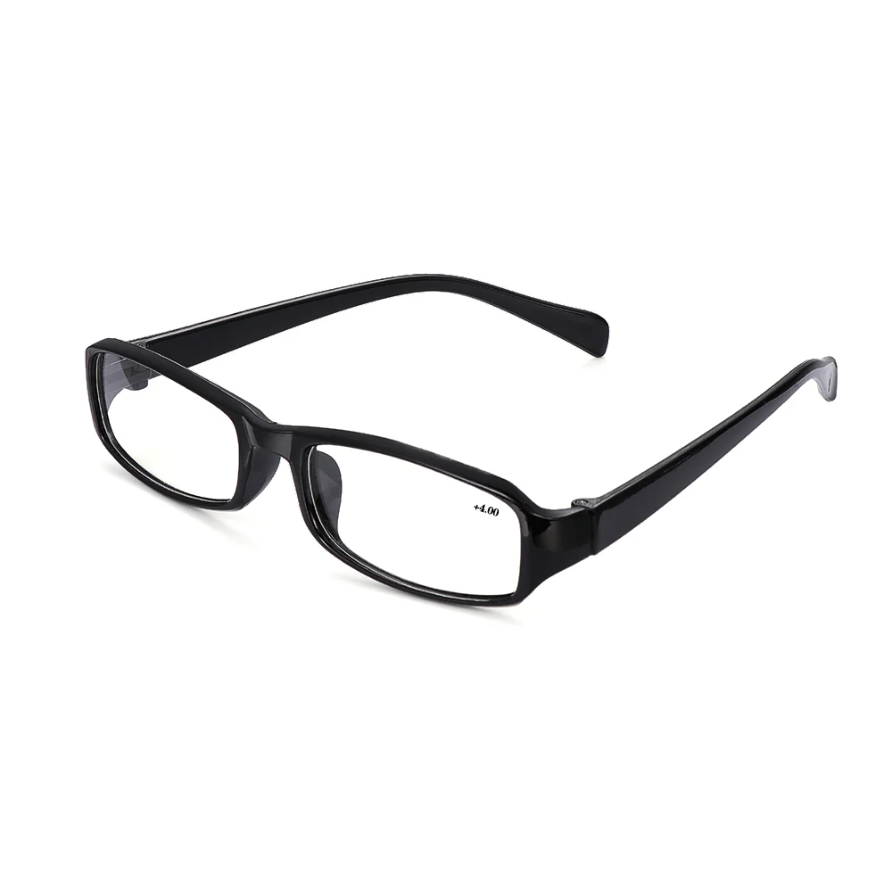 1 PC очки для чтения Новая смола чтения очки для пресбиопии+ 1,00 1,50 2,00 2,50 3,00 3,50 4,00 диоптрий Новое поступление очки - Цвет оправы: Черный