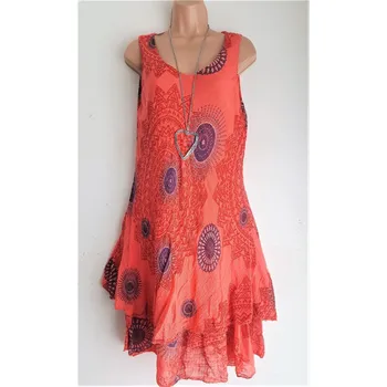 

Women's Dress Plus Size Print Women Clothes Dress